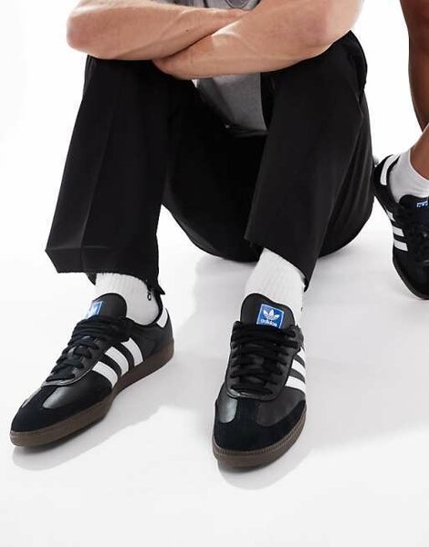 Baskets noires classiques adidas