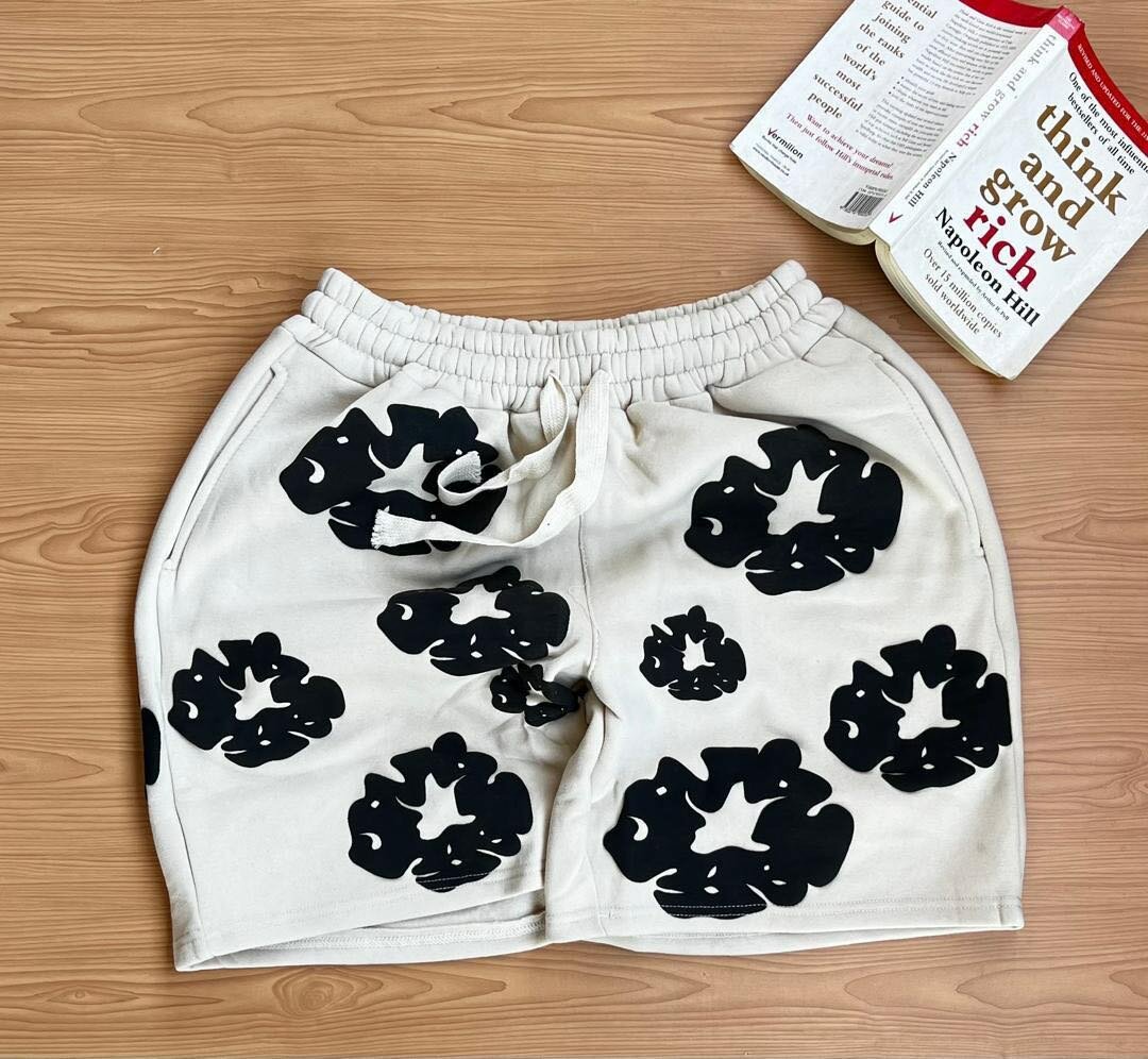 Denim tear shorts