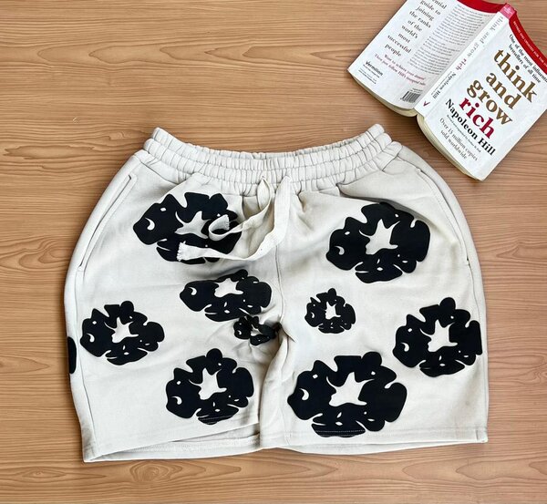 Denim tear shorts