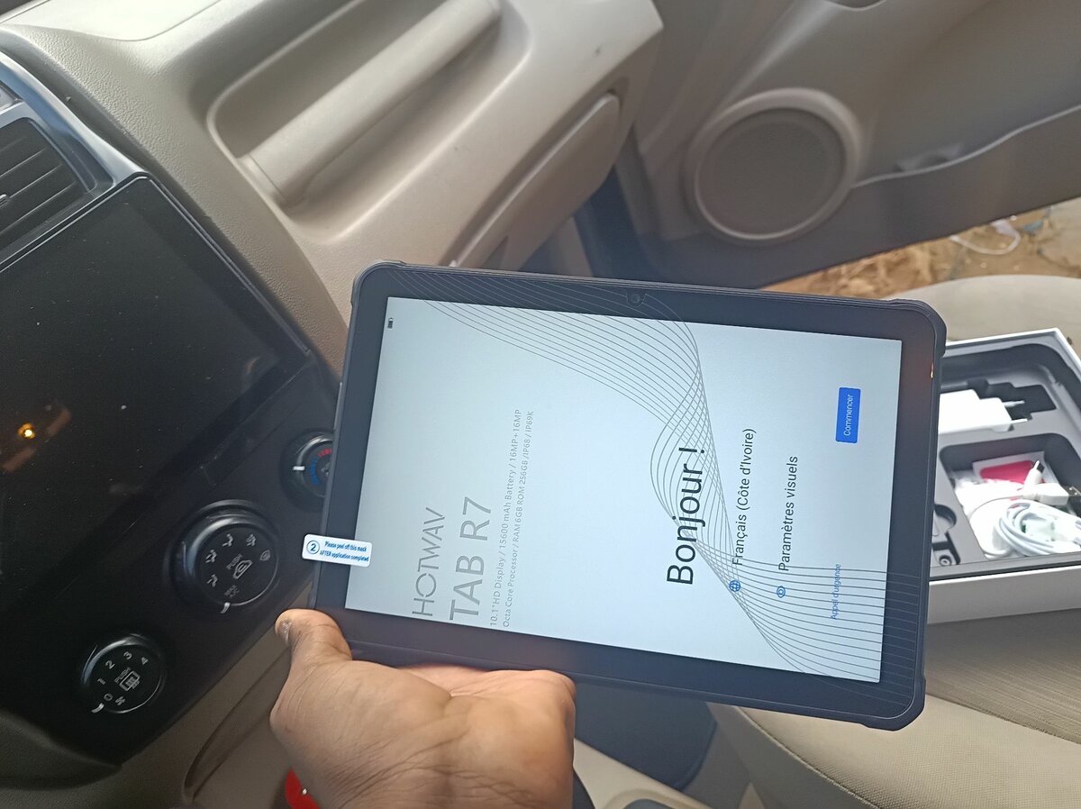 HOTWAV R7 Tablette Incassable