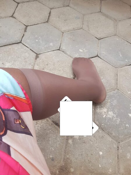 light brown tights
