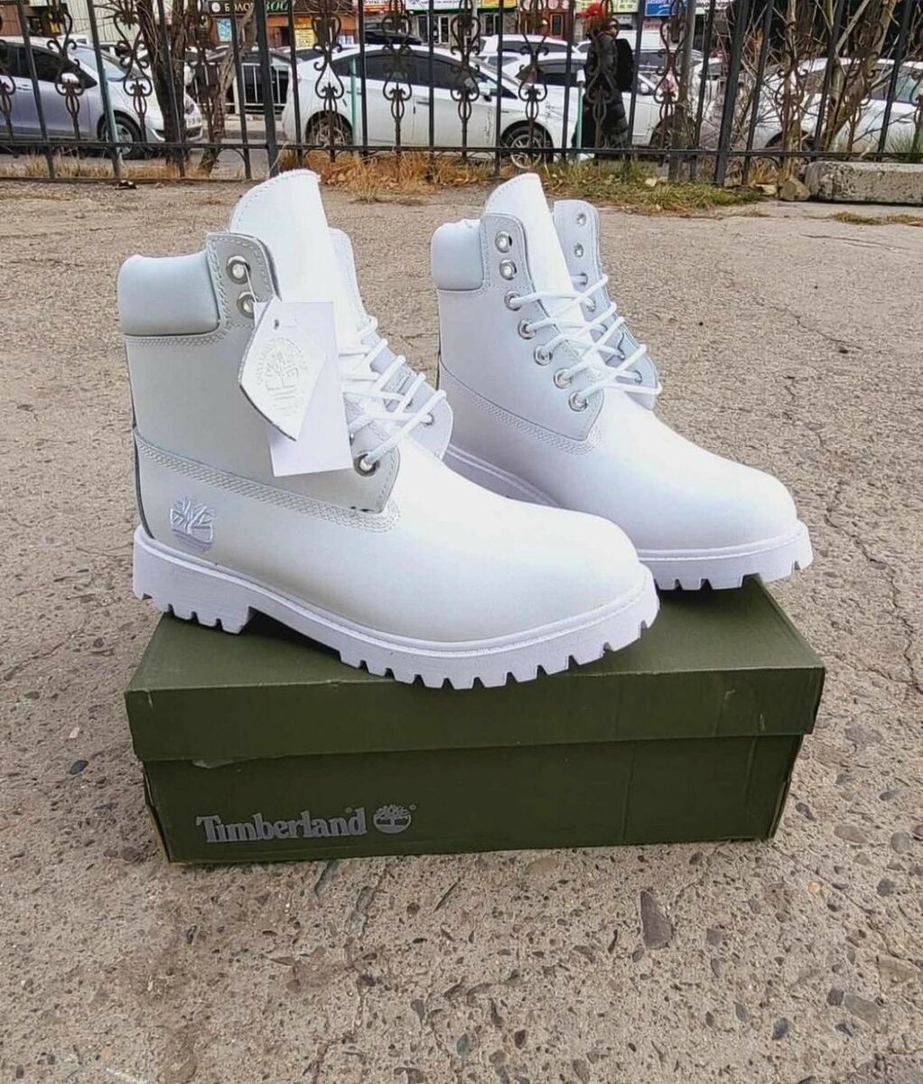 TIMBERLAND BOOT ALL WHITE