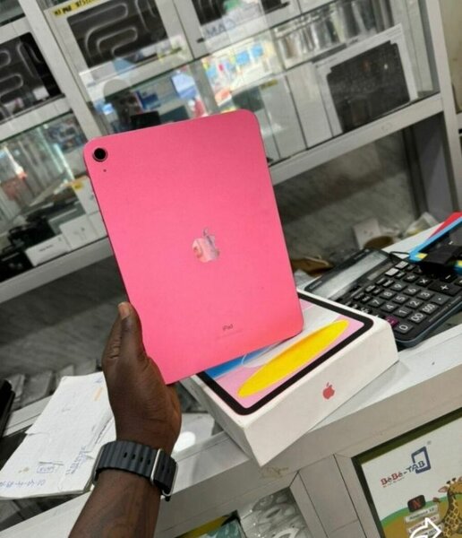 Pink iPad with Box