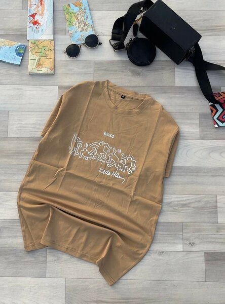 T-shirt brun 