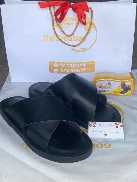 Sandales en cuir 