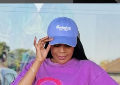 Indigo cap