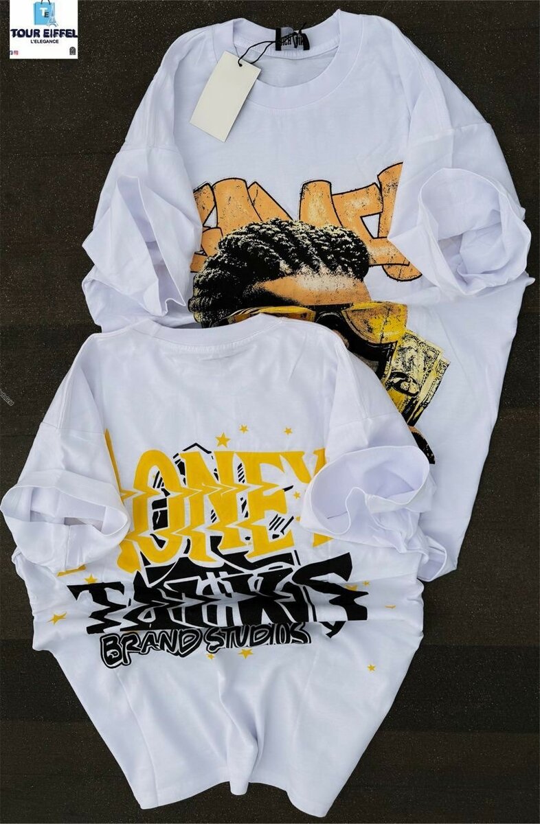 T-shirt graffiti art