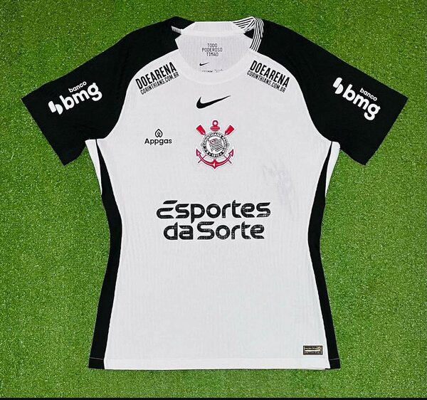 Maillot de Foot Nike Blanc et Noir