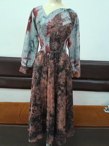 Robe élégante imprimée