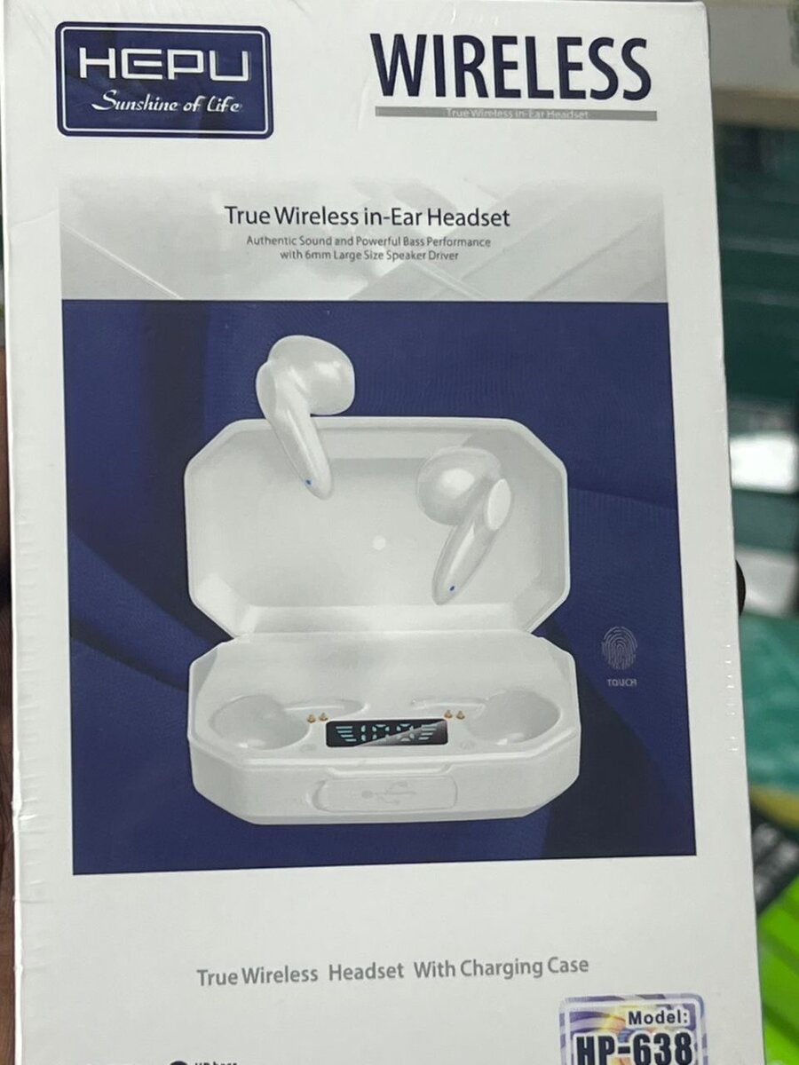 Écouteurs sans fil HEPU HP-638