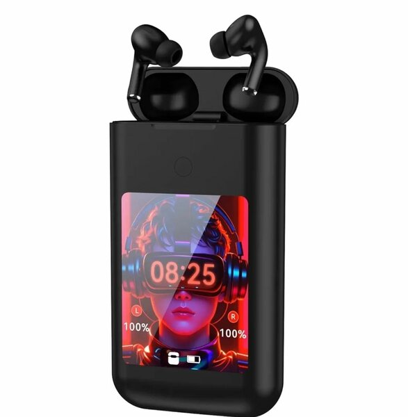 Écouteurs Bluetooth avec Écran LED