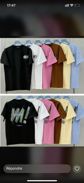 T-shirts Unisex Multicolores