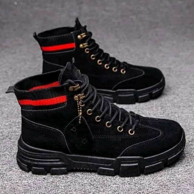 chaussures homme noir  m134