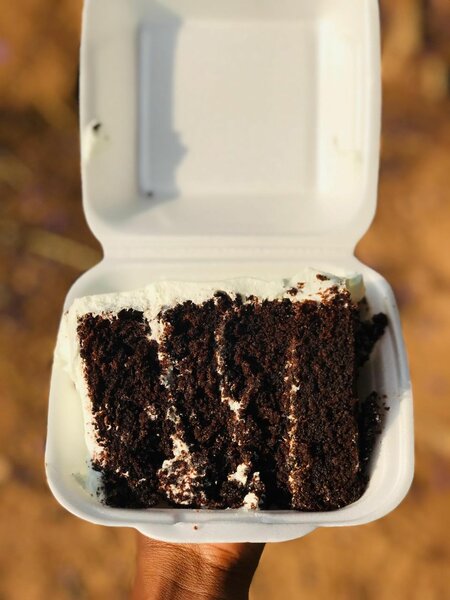 Cake slices