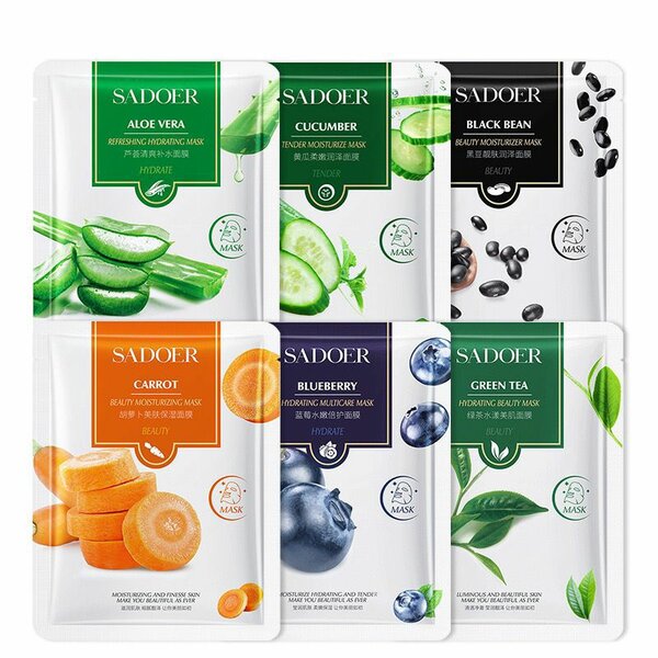 Facial mask, lip masks, eye mask, pimple patch, lip care etc