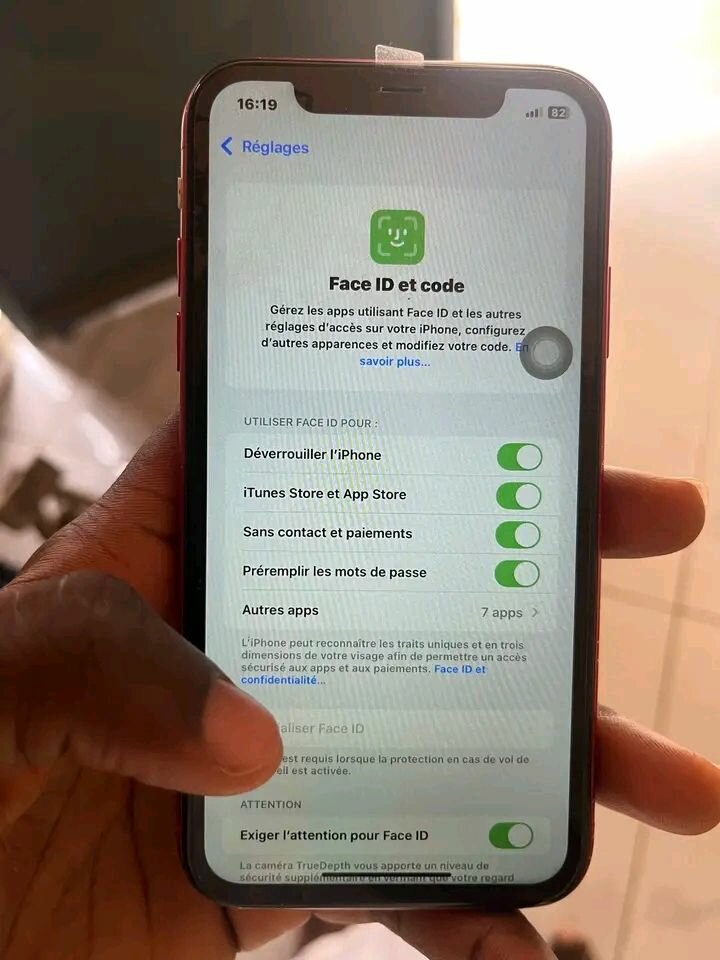 iPhone XR Rouge 128Go