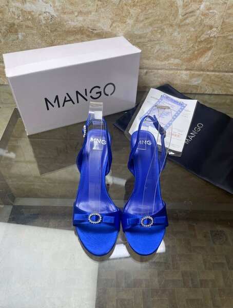 Ladies satin heels