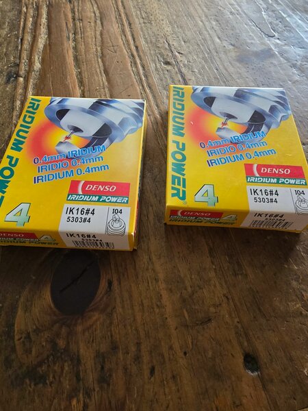 Coils, spark plugs