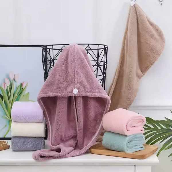 Serviette à Cheveux Douce