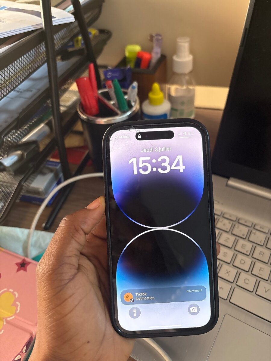 iPhone avec MagSafe