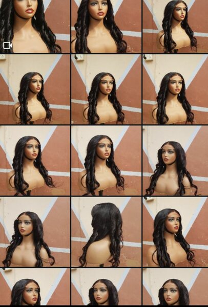 20" bodywave wig