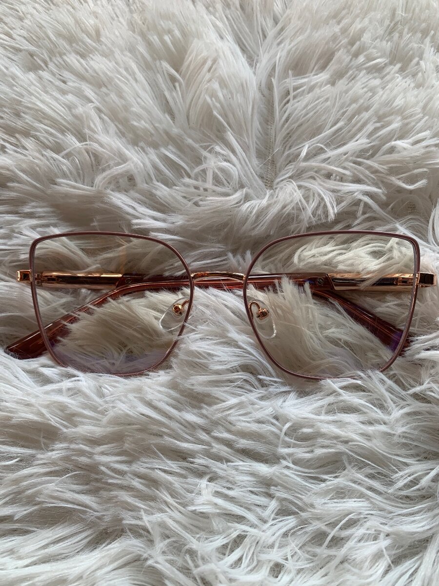 Optical blue lens frame