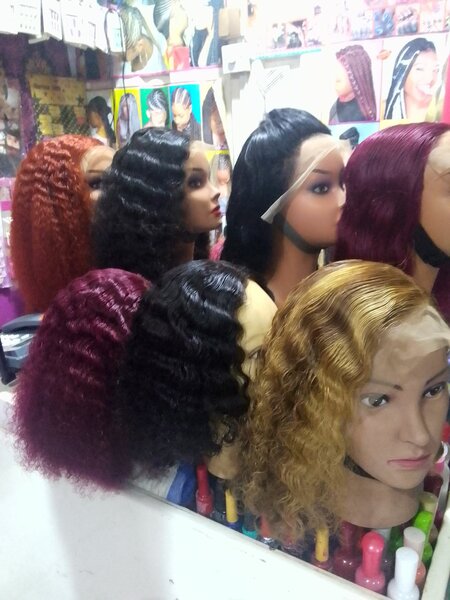 Jerry curled wigs