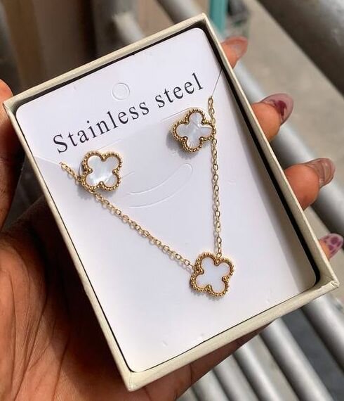 Stainless Steel Necklace Set