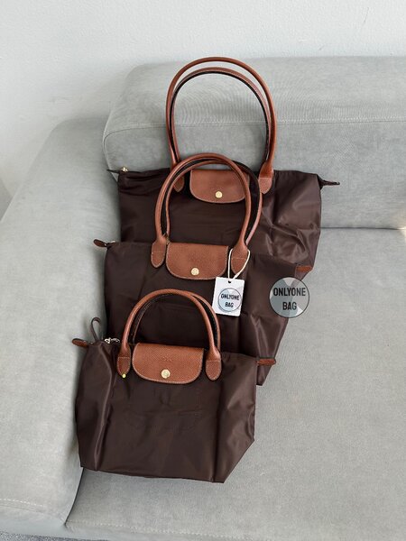Шоппер Longchamp в коричневом