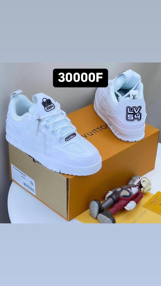 Luis Vuitton white
