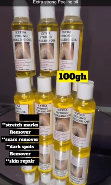 Peeling oil