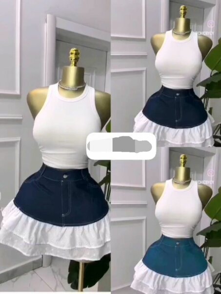 2 pieces dress