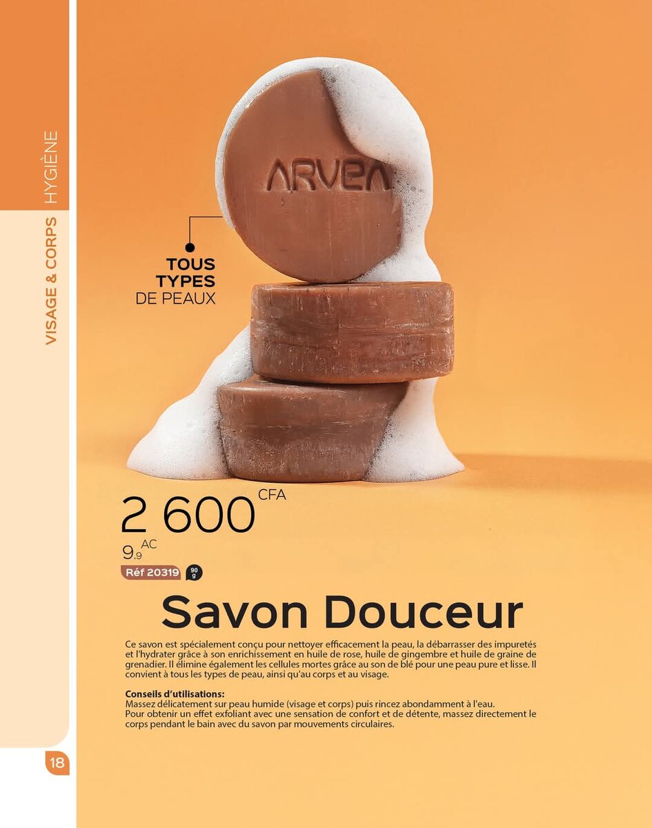 Savon Miel Peau Normale