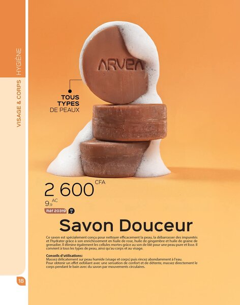 Savon Miel Peau Normale