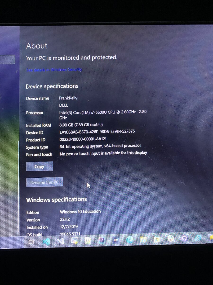 Dell Laptop