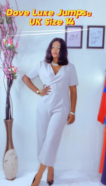 DOVE LUXE JUMPSUIT