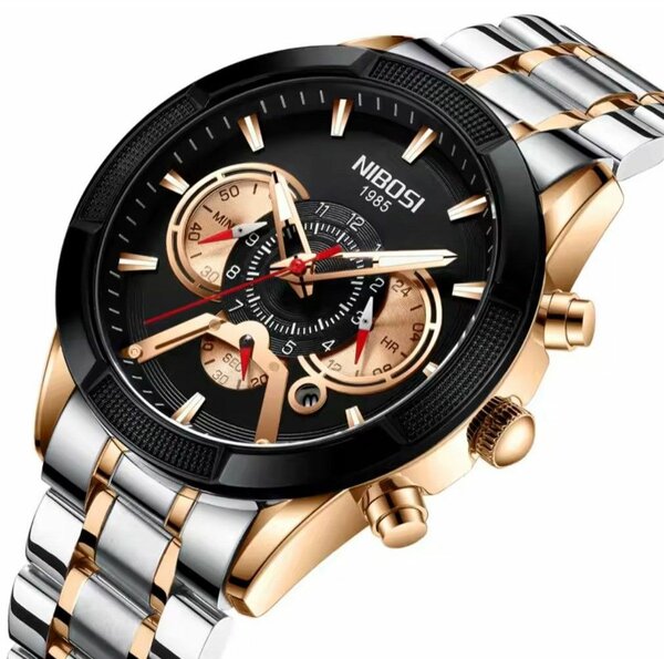 Montre Homme NIBOSI Élégante
