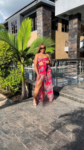 Floral Two Piece