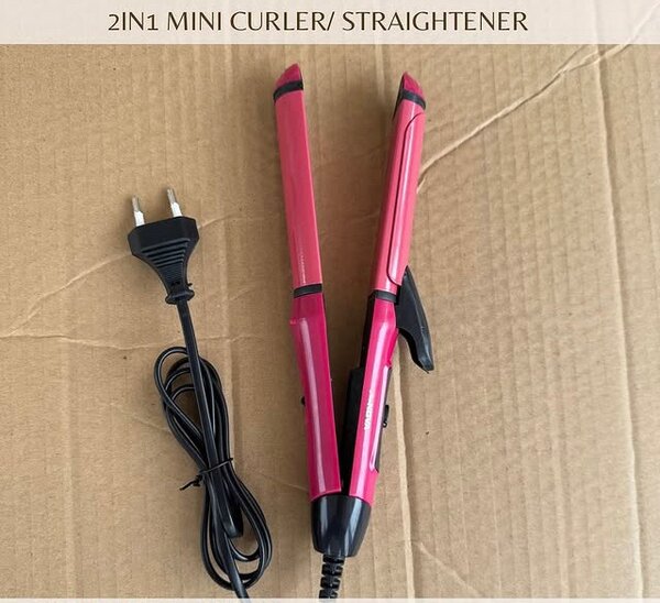 2 in 1 curler and straightener