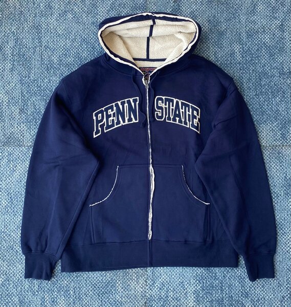 Blue black Hoodie