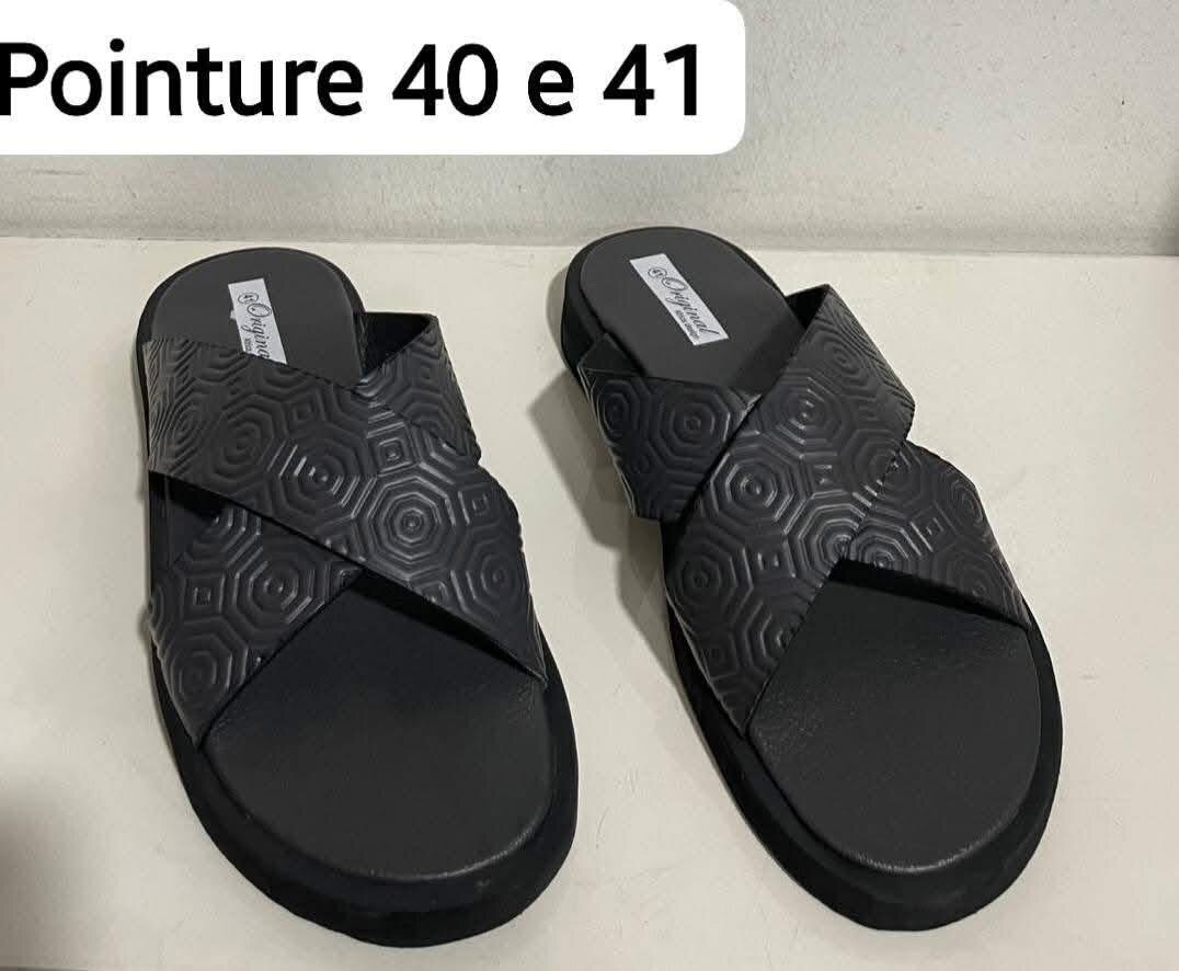 Sandale en cuir