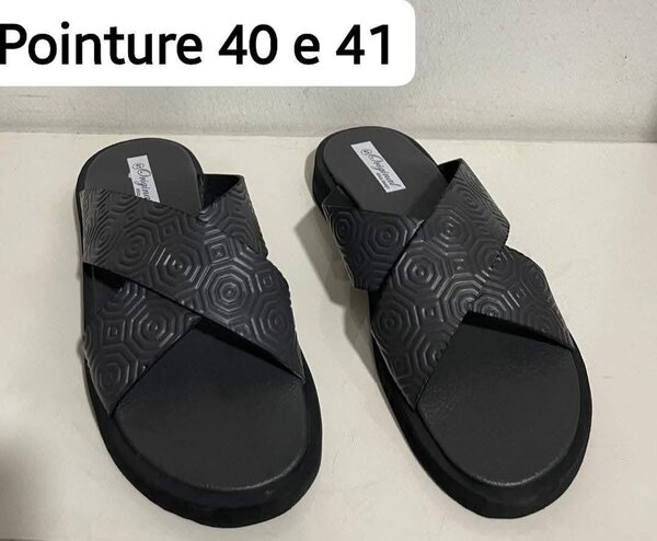 Sandale en cuir