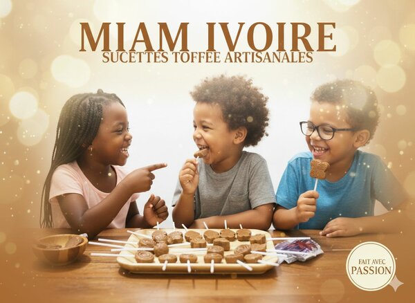 Sucettes Toffee Miam Ivoire