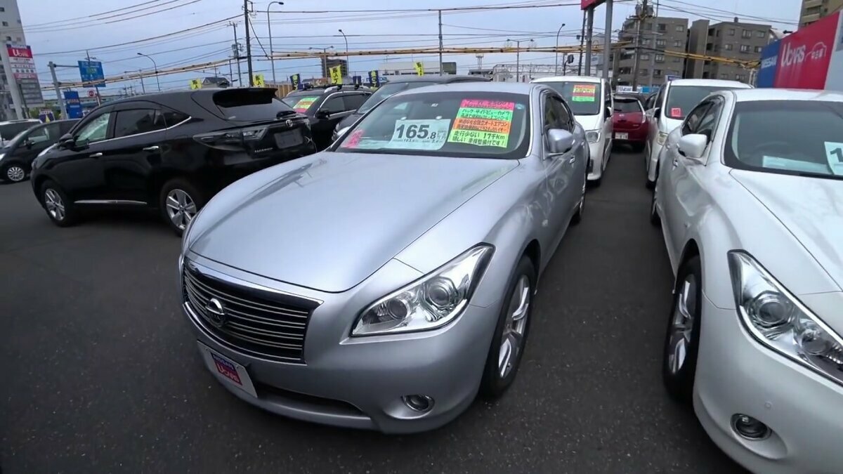 авто, автомобиль, ниссан фуга гибрид, авто из японии, Infiniti M IV
