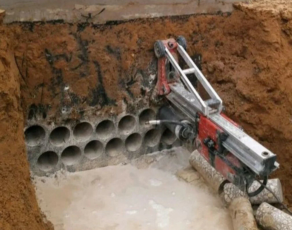Алмазное сверление бурение