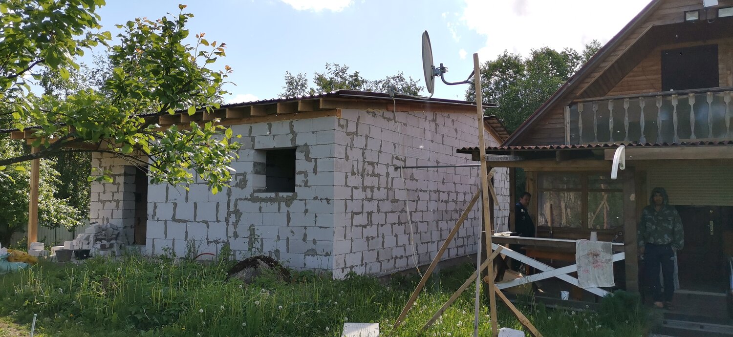 баня из газобетона 5 на 6, баня из газосиликатных блоков, дачный сарай из пеноблоков 2 на1. 5, дом 8 на 8 из пеноблоков, бани из пеноблоков