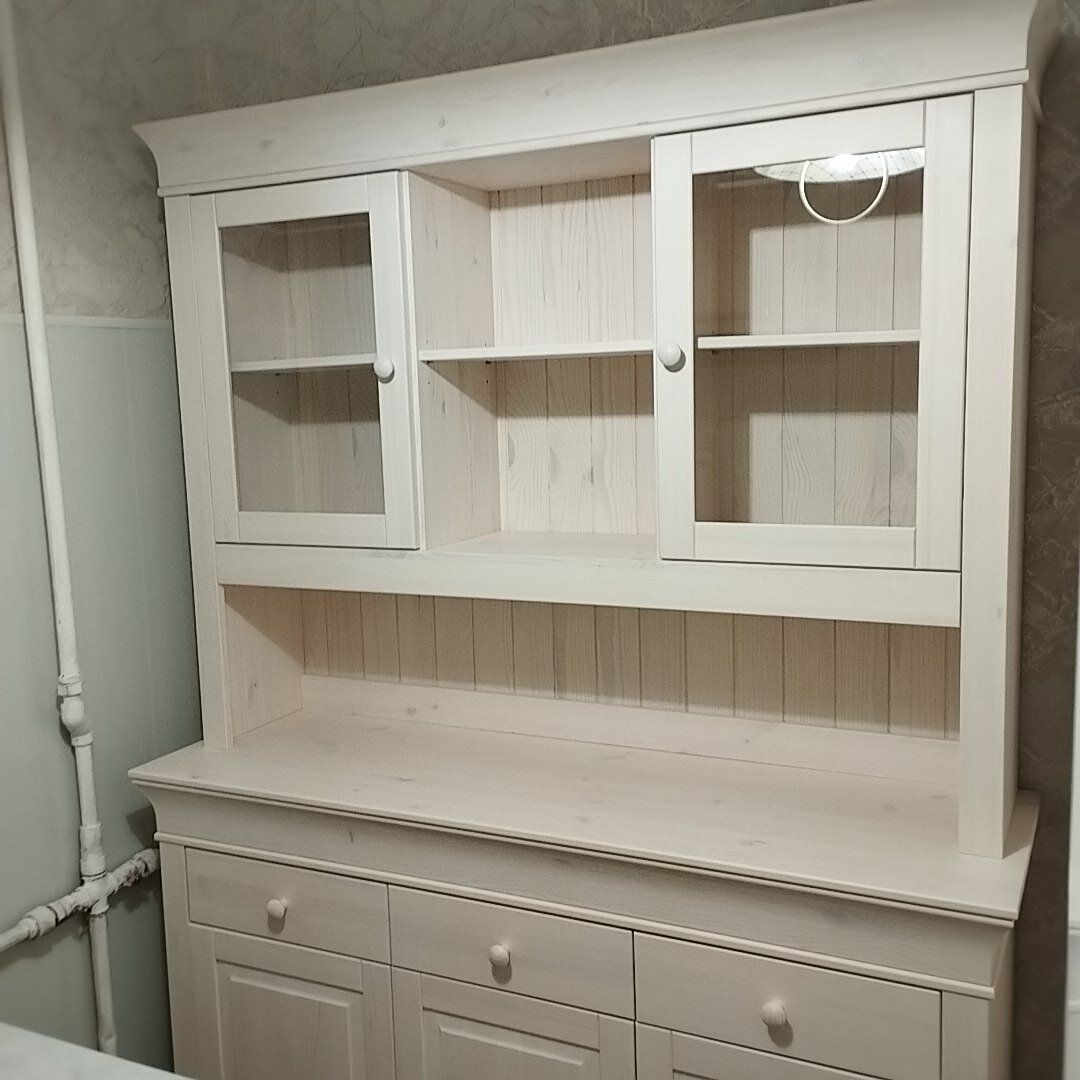 буфет бостон сивер, буфет, буфет для кухни, буфет белый, буфет бостон белорусская мебель