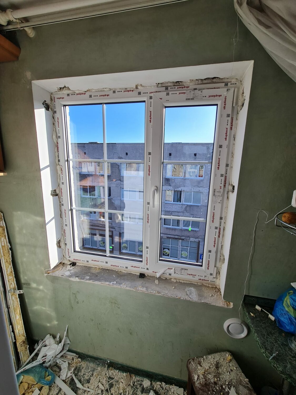 пластиковые окна без откосов, окно, окна, откос окна, окна без откосов