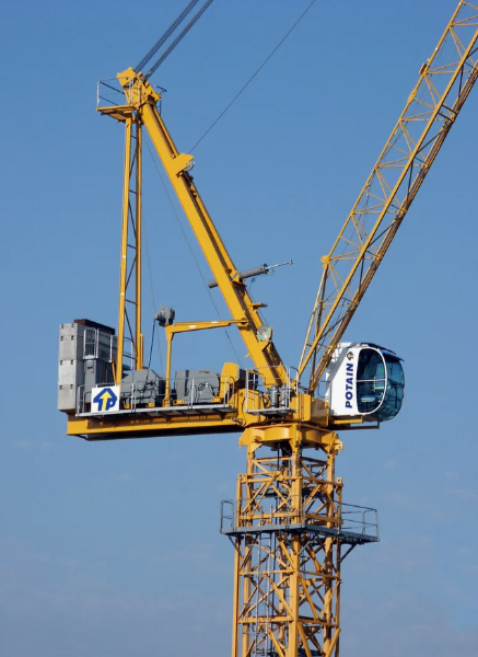 башенный кран potain mdt 178, башенный кран liebherr, башенный кран potain, башенные краны, кран башенный кран