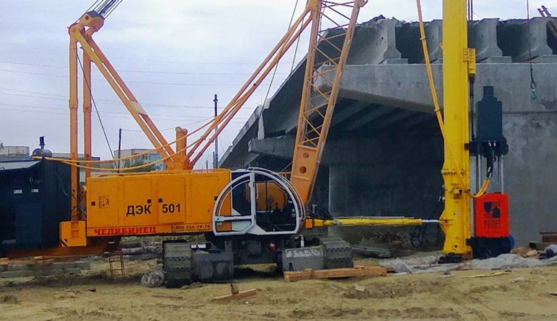 гусеничный кран дэк 501, дэк кран, кран дэк 501, дэк 251 сваебой, дэк 501